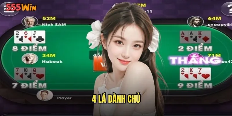 4 lá dành chủ